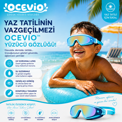 Ocevio™ UV Korumalı Çocuk Yüzücü Gözlüğü