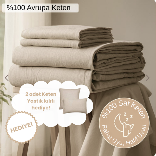 Ketenova™ Keten Çarşaf