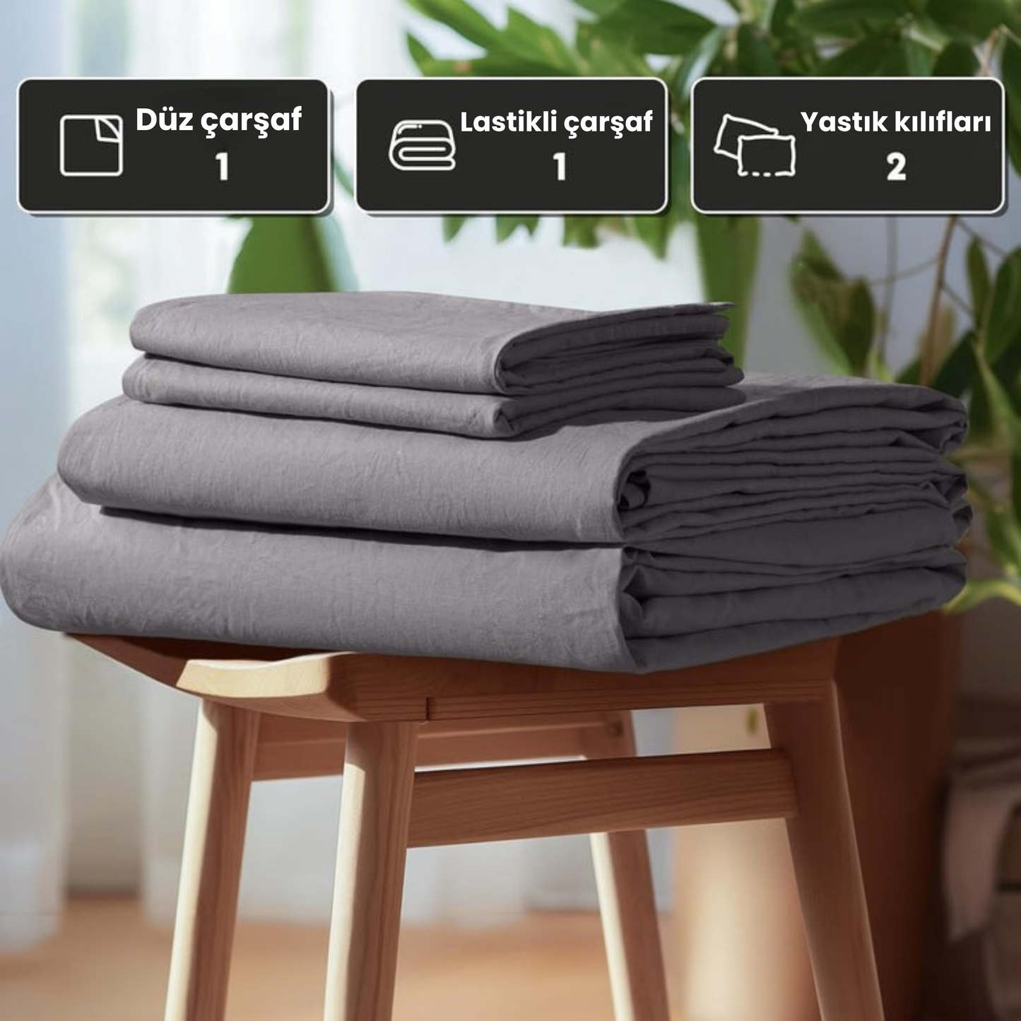 Ketenova™ Keten Çarşaf