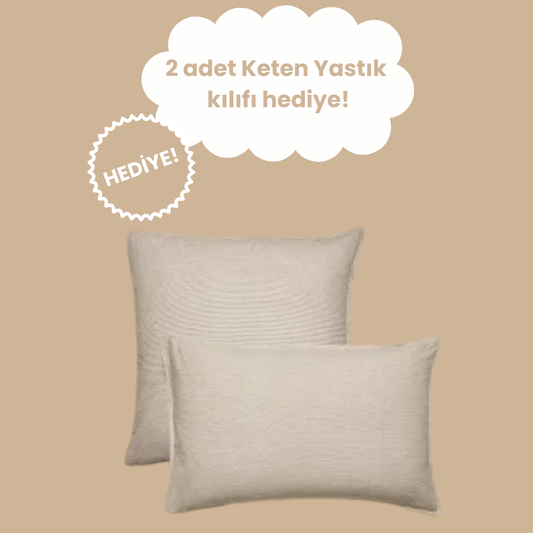Ketenova™ 'Keten Yastık kılıfı